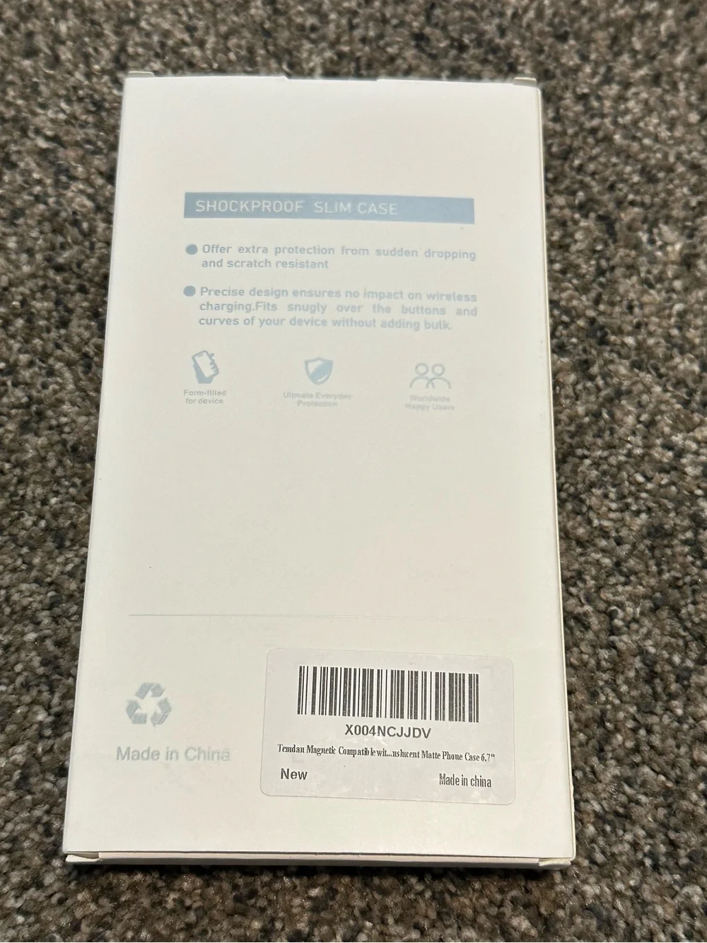Temdan NIB IPhone case Compatible with iPhone 15 Plus & iPhone 14 Plus black